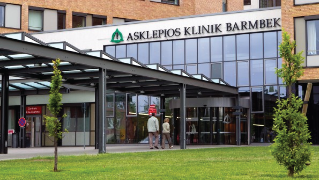 Clădirea clinicii Asklepios din Germania